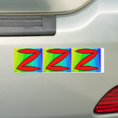 Z, Z, Z AUTOAUFKLEBER (Auf Auto)