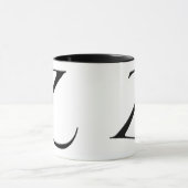 Z - Zapfino Tasse (Zentrum)