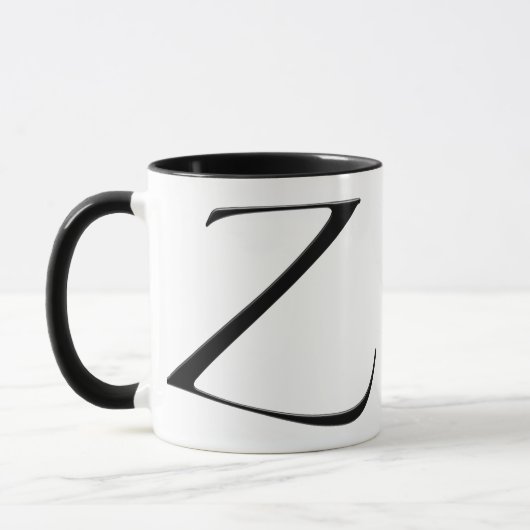 Z - Zapfino Tasse (Links)