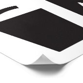 Z zum Müll (Poster) Poster (Ecke)