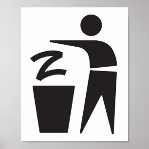 Z zum Müll (Poster) Poster