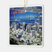 ZA008 CAPE TOWN, Aerial View, Südafrika, Keramikornament (Links)