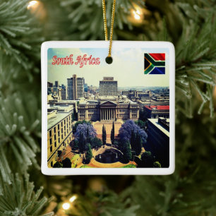 ZA022 SÜDAFRIKA, Wits University, Keramikornament