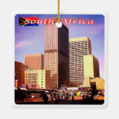 ZA023 SÜDAFRIKA, Panorama, Keramikornament (Rückseite)