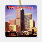 ZA023 SÜDAFRIKA, Panorama, Keramikornament (Vorderseite)