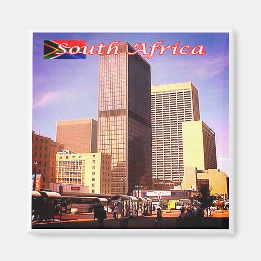 ZA023 SÜDAFRIKA, Panorama, Kühlschrank Magnet (Vorne)