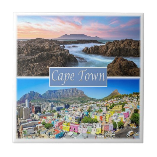 ZA033 CAPE TOWN, Südafrika, Fliese (Vorderseite)