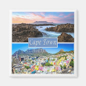 ZA033 CAPE TOWN, Südafrika, Kühlschrank Magnet (Vorne)