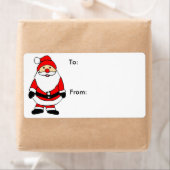 ZA - Santa Claus Shipping Labels (Insitu)