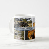 ZA * SÜDAFRIKA - DER GROSSE 5 IN KRUGER N.P. KAFFEETASSE (Vorderseite Links)