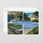 ZA Südafrika - Gartenroute - Postkarte (Vorne/Hinten)
