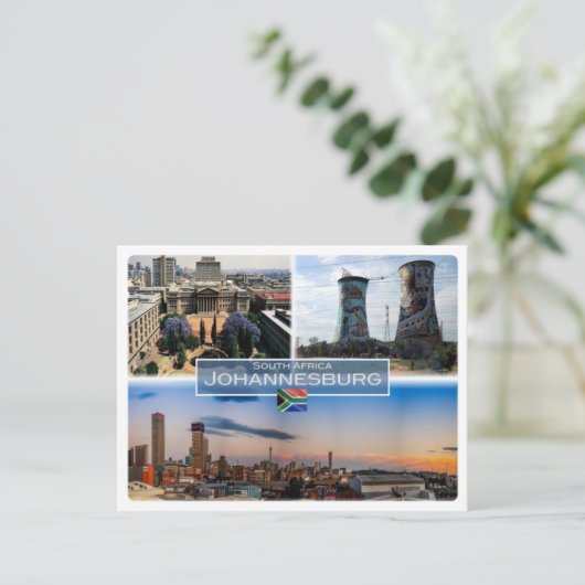ZA Südafrika - Johannesburg Joburg - Postkarte (Stehend Vorderseite)