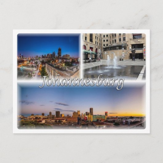 ZA Südafrika - Johannesburg Joburg - Postkarte (Vorderseite)