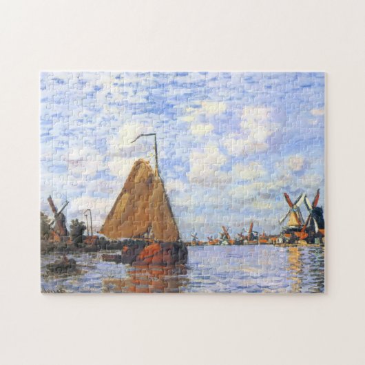 Zaan - Zaandam Monet Fine Art Puzzle (Horizontal)