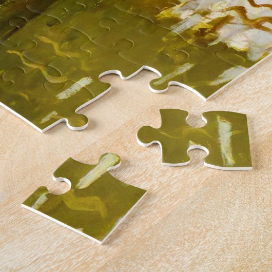 Zaandam Canal Monet Frische Pasta machen Puzzle (Seite)