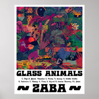 ZABA-Tracklist Poster