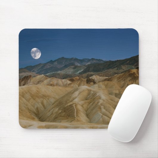 Zabriskie Point | Death Valley National Park Mousepad (Mit Mouse)