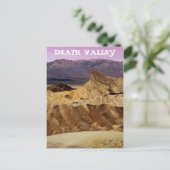 Zabriskie Point Death Valley National Park Postkarte (Stehend Vorderseite)