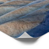 Zabriskie Point vor Morgengrauen Poster (Ecke)