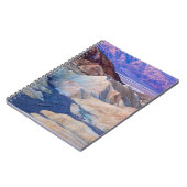 Zabriskie Punkt vor Dämmerung Notizblock (Linke Seite)