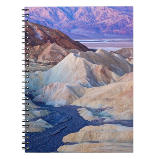 Zabriskie Punkt vor Dämmerung Notizblock (Vorderseite)
