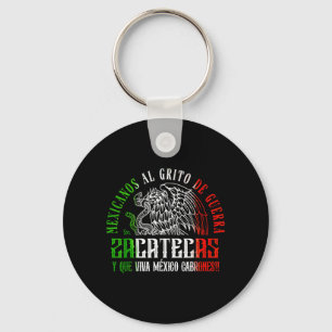 Zacatecas México Souvenir Mexikanische Reise Urlau Schlüsselanhänger