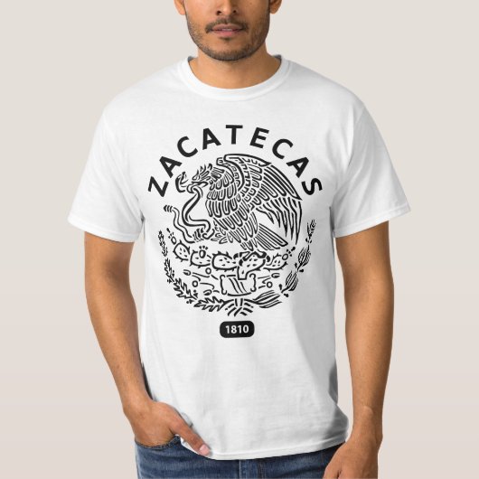 ZACATECAS MEXIKO 1810 T-Shirt (Vorderseite)