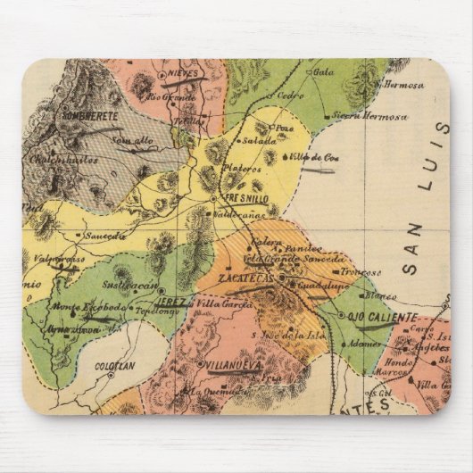 Zacatecas, Mexiko Mousepad (Vorne)