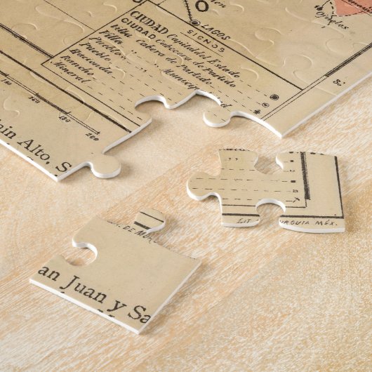 Zacatecas, Mexiko Puzzle (Seite)