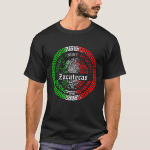 Zacatecas-Staat Mexiko-Emblem-Shirt T-Shirt