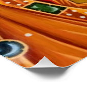 Zacchaeus Orthodox Christliches Symbol Poster (Ecke)