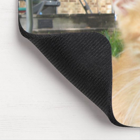 Zaccheus das Kätzchen Mousepad (Ecke)