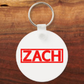 Zach Briefmarke Schlüsselanhänger (Vorderseite)
