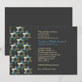 Zachary Elijah Custom Revised Einladung (Vorne/Hinten)