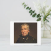 Zachary Taylor 12 Postkarte (Stehend Vorderseite)