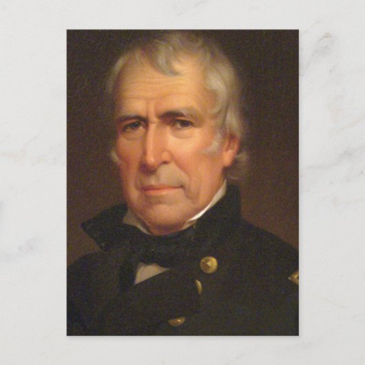 Zachary Taylor 12 Postkarte (Vorderseite)