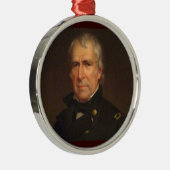 Zachary Taylor 12. Präsident Silbernes Ornament (Rechts)