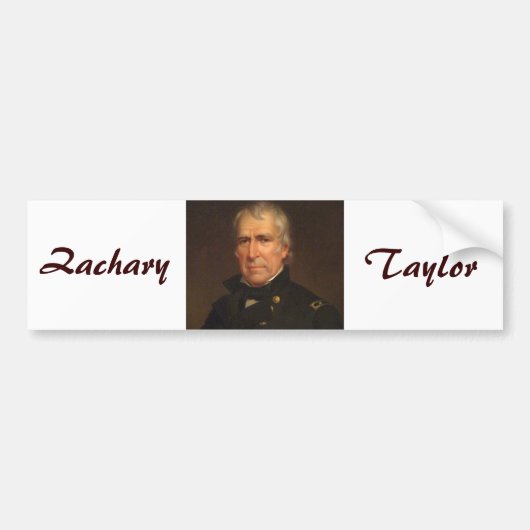 Zachary Taylor Autoaufkleber (Vorne)