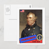 Zachary Taylor Baseball Card Postkarte (Vorne/Hinten)