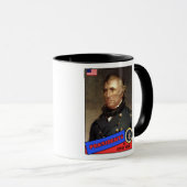 Zachary Taylor Baseball Card Tasse (VorderseiteRechts)