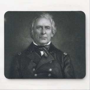 Zachary Taylor, graviert nach einem Daguerrotype Mousepad