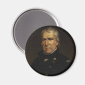 Zachary Taylor Magnet (Vorderseite/Rückseite)