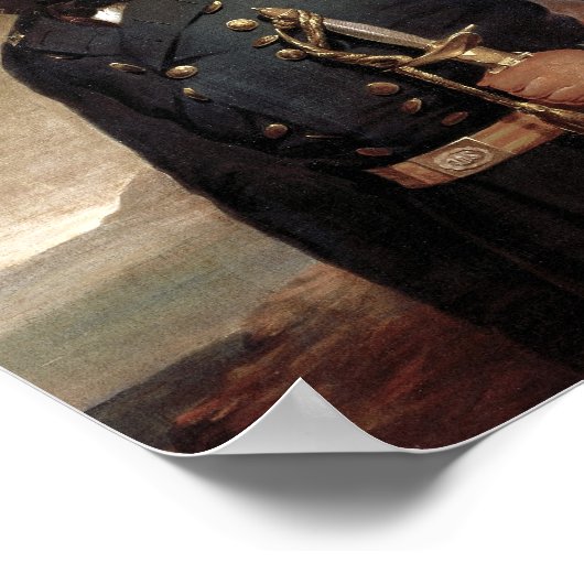 Zachary Taylor Poster (Ecke)