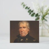 Zachary Taylor Postkarte (Stehend Vorderseite)
