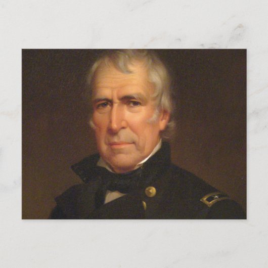 Zachary Taylor Postkarte (Vorderseite)