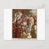 Zacheus sieht Jesus Postkarte (Vorderseite)