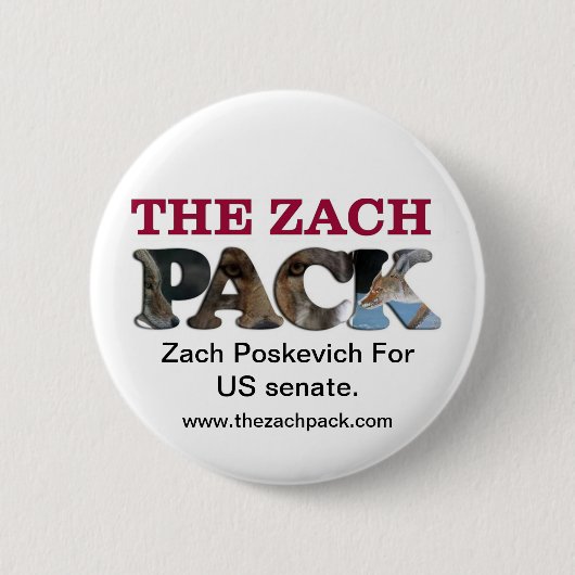 ZachPack Knopf Button (Vorderseite)