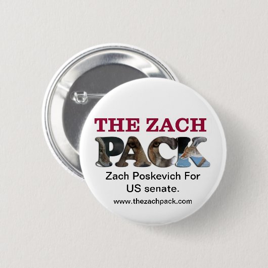 ZachPack Knopf Button (Vorne & Hinten)