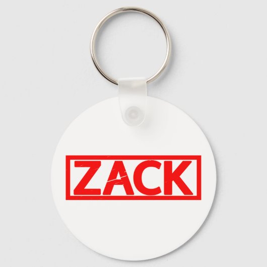 Zack Briefmarke Schlüsselanhänger (Vorderseite)