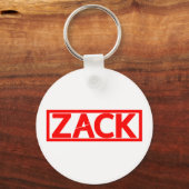 Zack Briefmarke Schlüsselanhänger (Vorderseite)